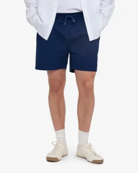 Organic Twill Shorts – Bleu marine