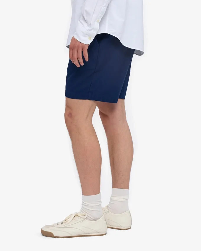 Organic Twill Shorts - Bleu marine