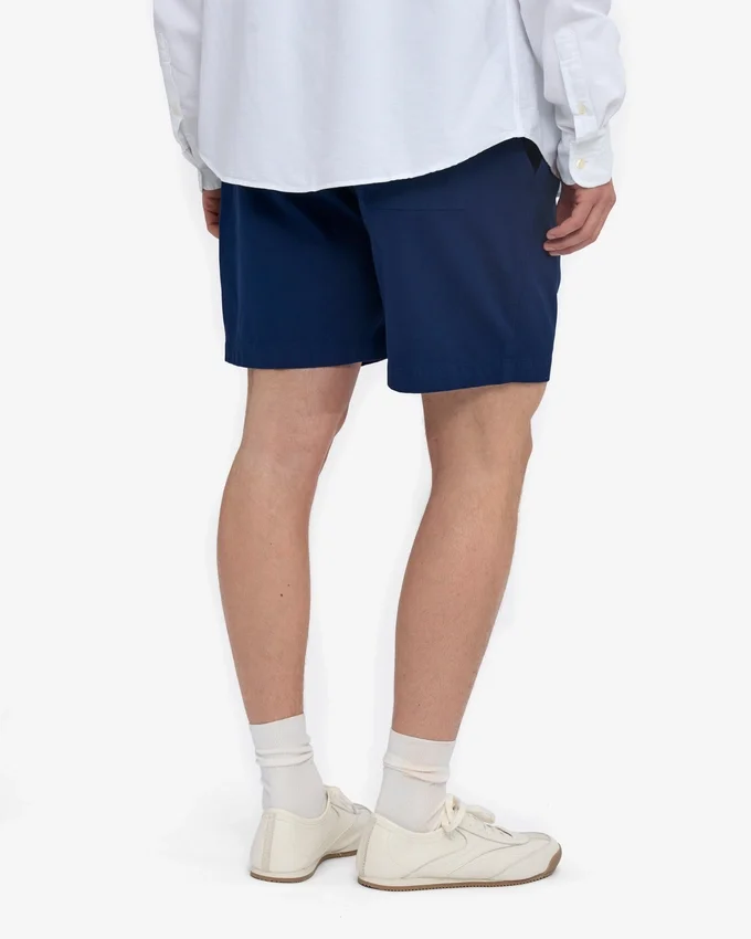Organic Twill Shorts - Bleu marine
