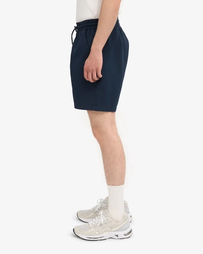 Organic Twill Shorts - Bleu marine
