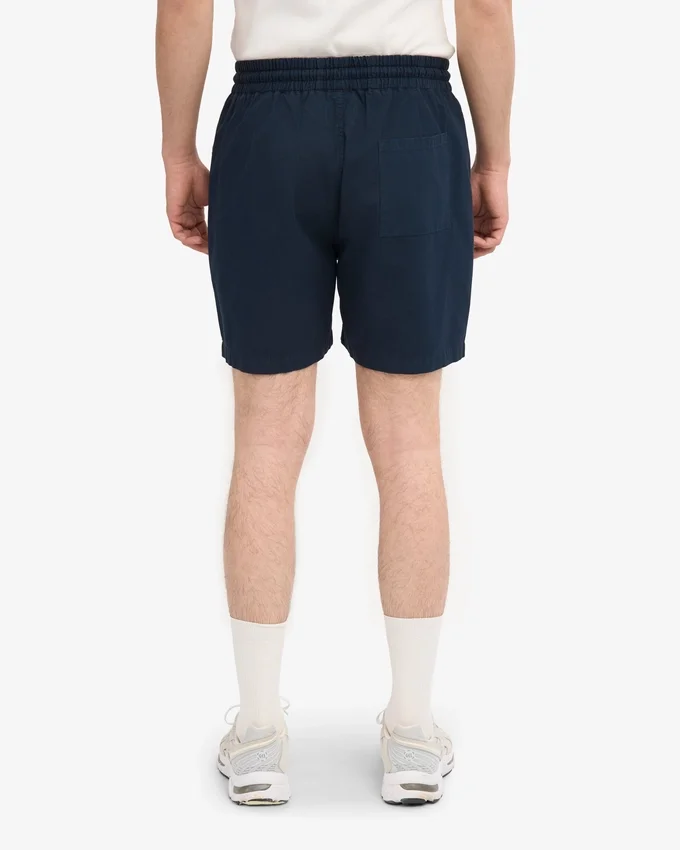 Organic Twill Shorts - Bleu marine
