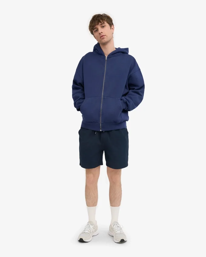 Organic Twill Shorts - Bleu marine