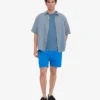 Organic Twill Shorts - Bleu Pacifique