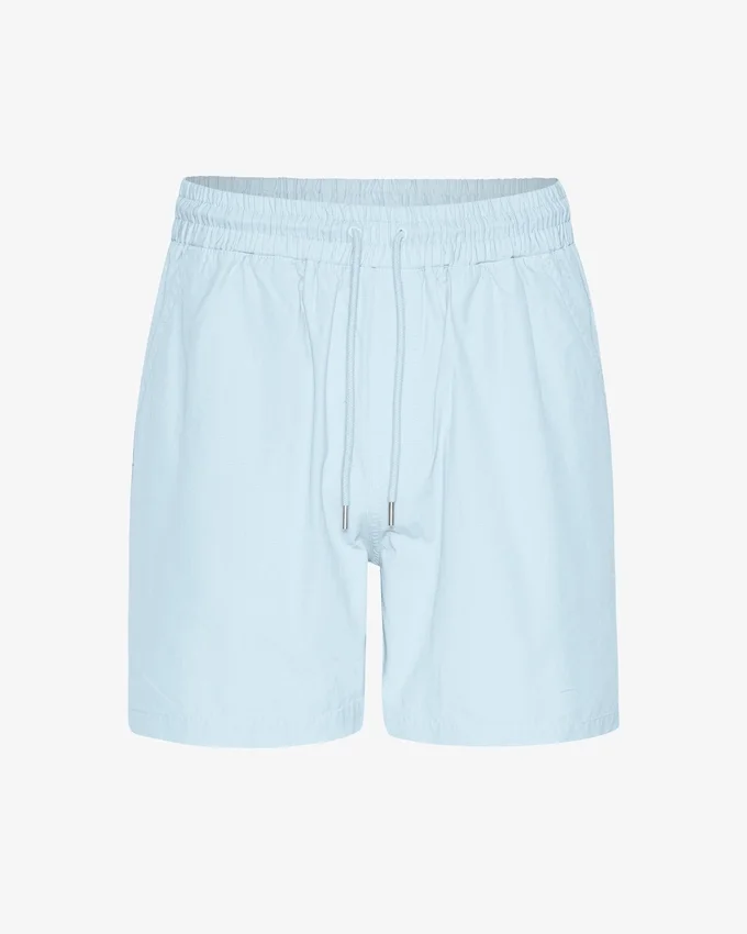 Organic Twill Shorts - Bleu polaire
