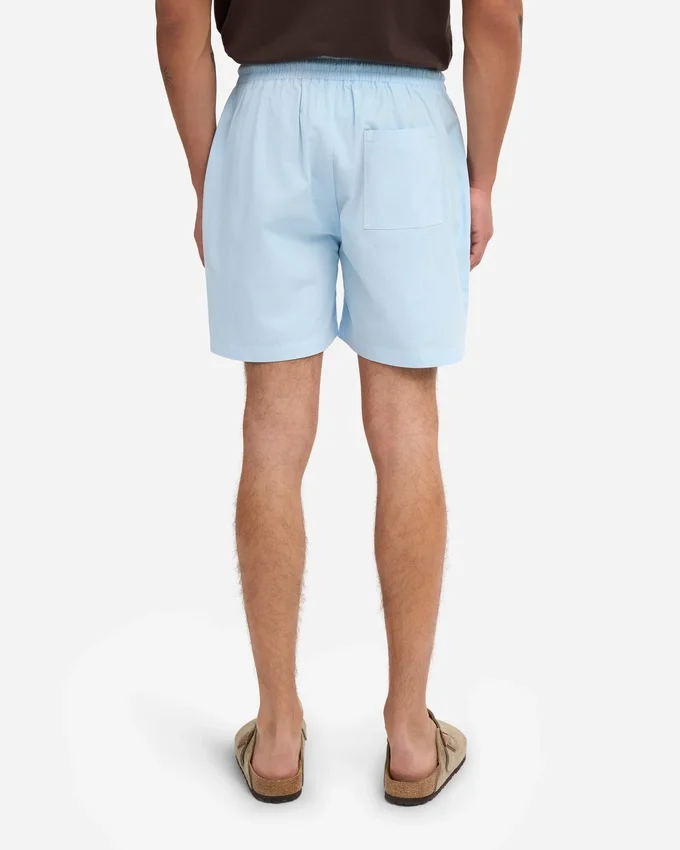 Organic Twill Shorts - Bleu polaire