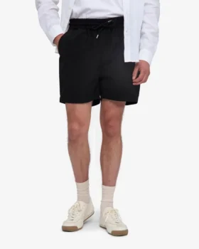 Organic Twill Shorts – Noir intense