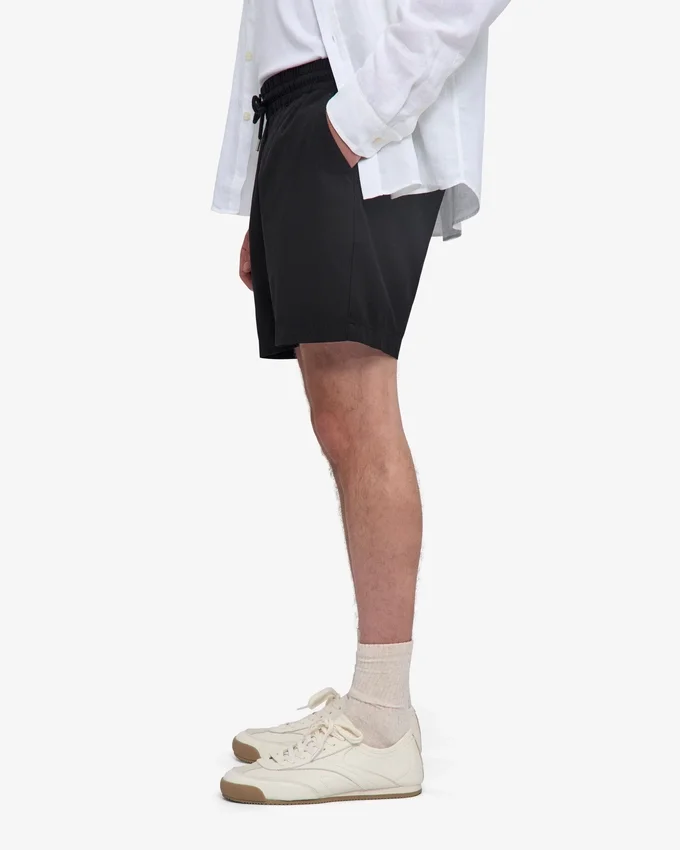 Organic Twill Shorts - Noir intense