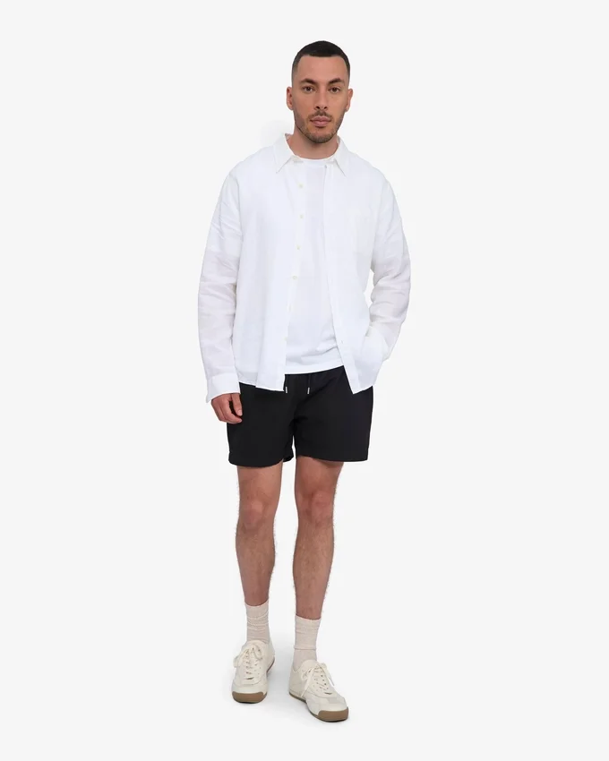 Organic Twill Shorts - Noir intense