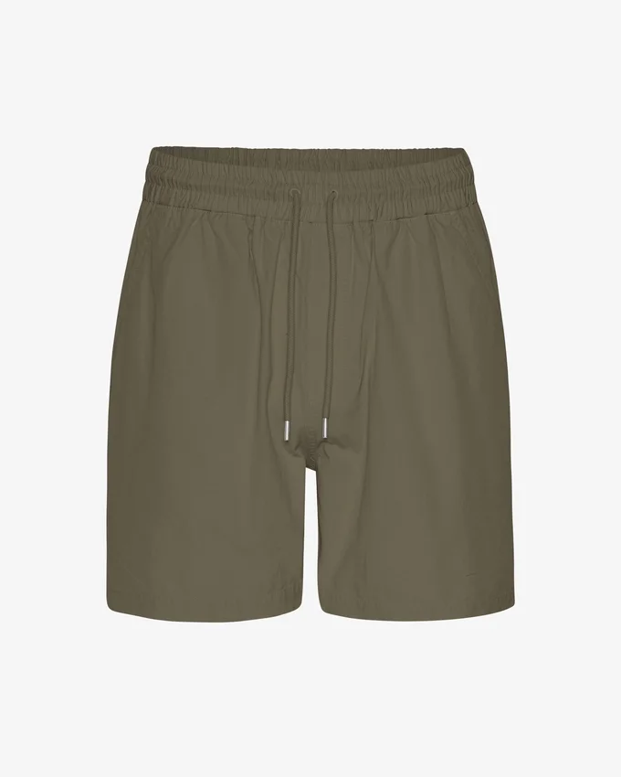 Organic Twill Shorts - Olive poussiéreux