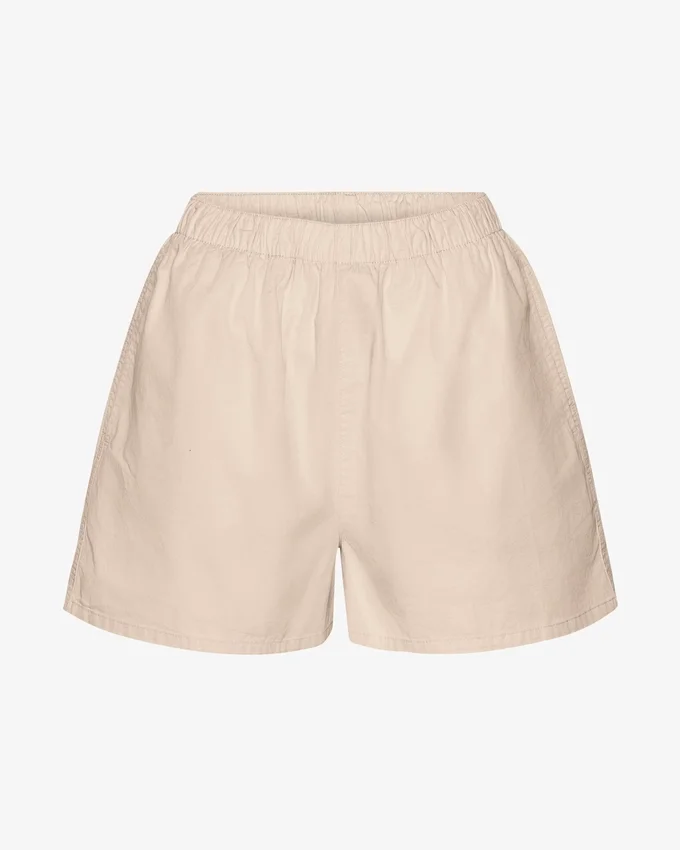 Organic Twill Shorts pour femme - Blanc ivoire