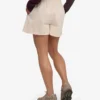 Organic Twill Shorts pour femme - Blanc ivoire