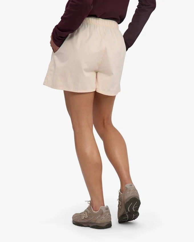 Organic Twill Shorts pour femme - Blanc ivoire
