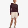 Organic Twill Shorts pour femme - Blanc ivoire