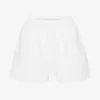 Organic Twill Shorts pour femme - Blanc optique