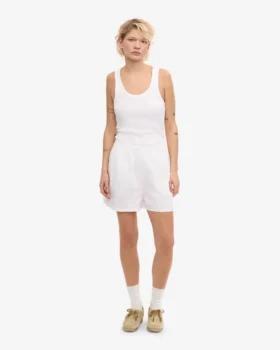 Organic Twill Shorts pour femme – Blanc optique