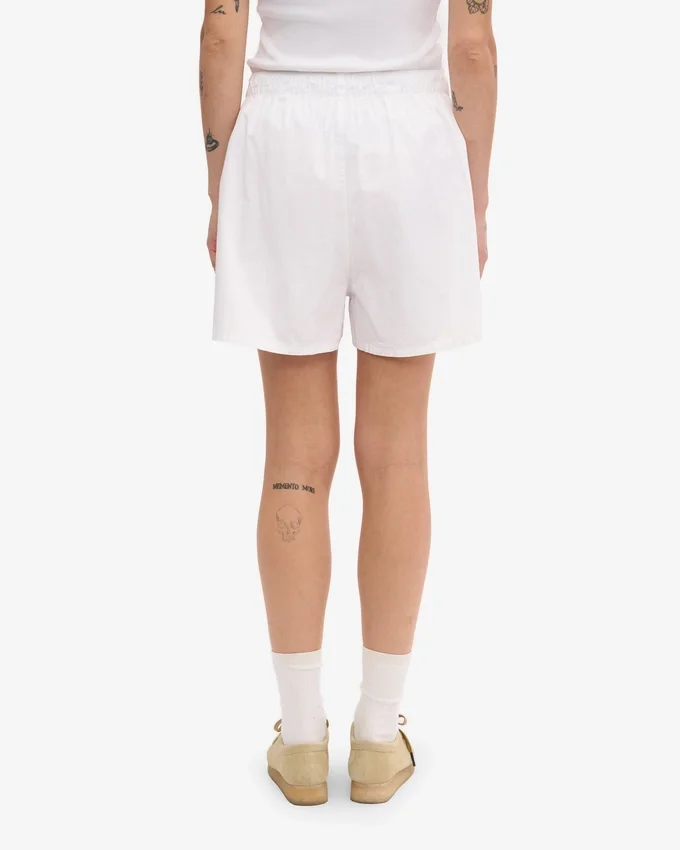 Organic Twill Shorts pour femme - Blanc optique