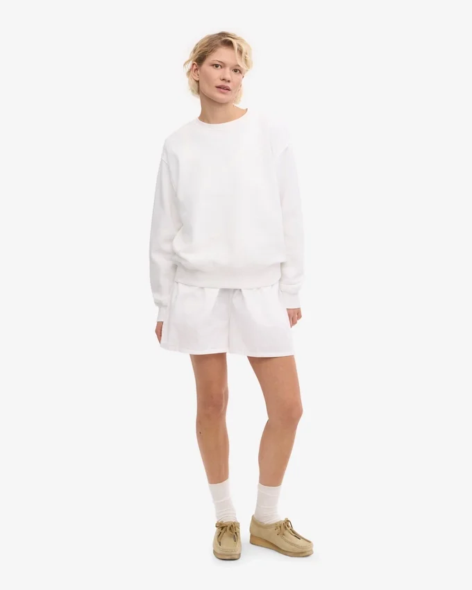 Organic Twill Shorts pour femme - Blanc optique