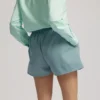 Organic Twill Shorts pour femme - Bleu acier