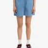 Organic Twill Shorts pour femme - Bleu bord de mer