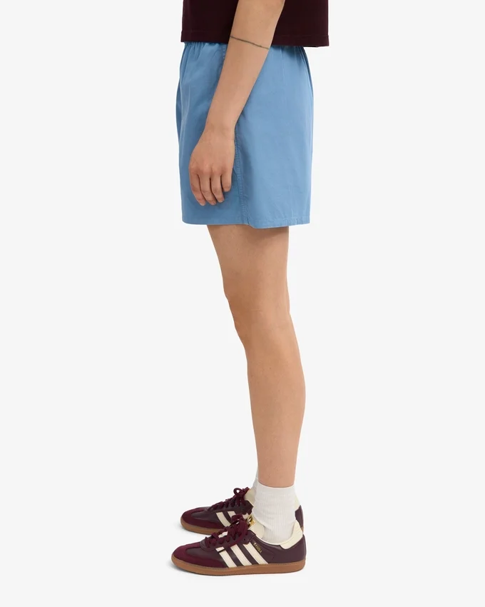Organic Twill Shorts pour femme - Bleu bord de mer