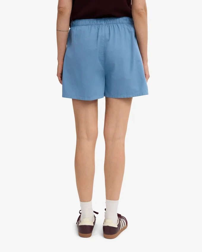 Organic Twill Shorts pour femme - Bleu bord de mer