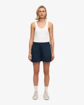 Organic Twill Shorts pour femme – Bleu marine