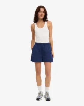 Organic Twill Shorts pour femme – Bleu marine