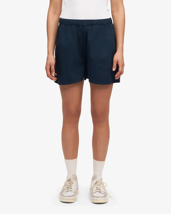 Organic Twill Shorts pour femme - Bleu marine
