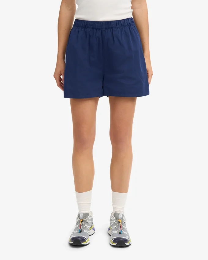 Organic Twill Shorts pour femme - Bleu marine