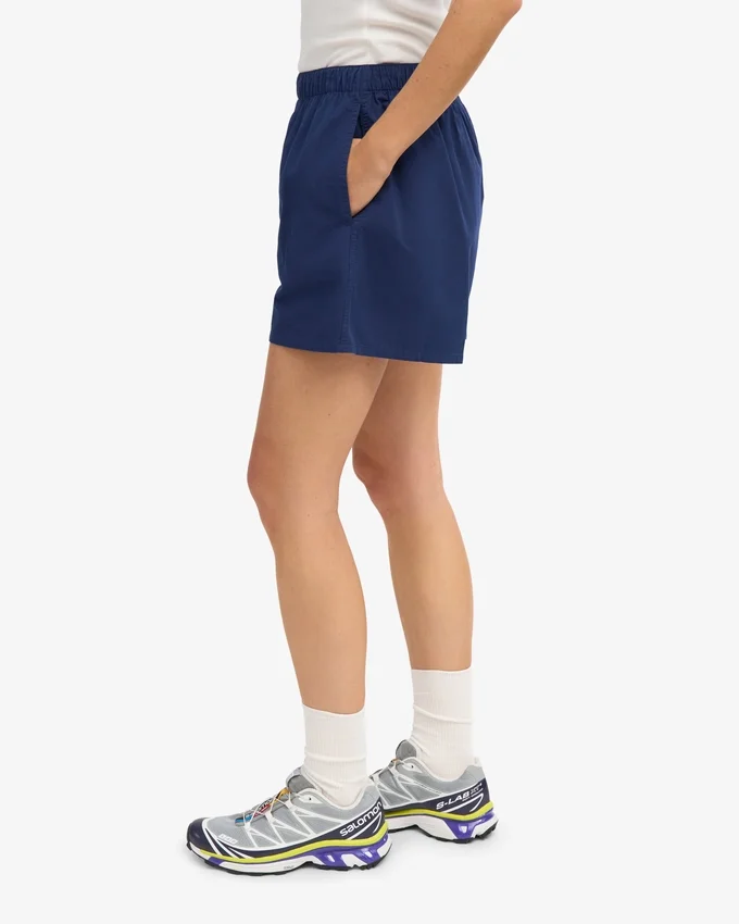 Organic Twill Shorts pour femme - Bleu marine
