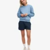 Organic Twill Shorts pour femme - Bleu marine