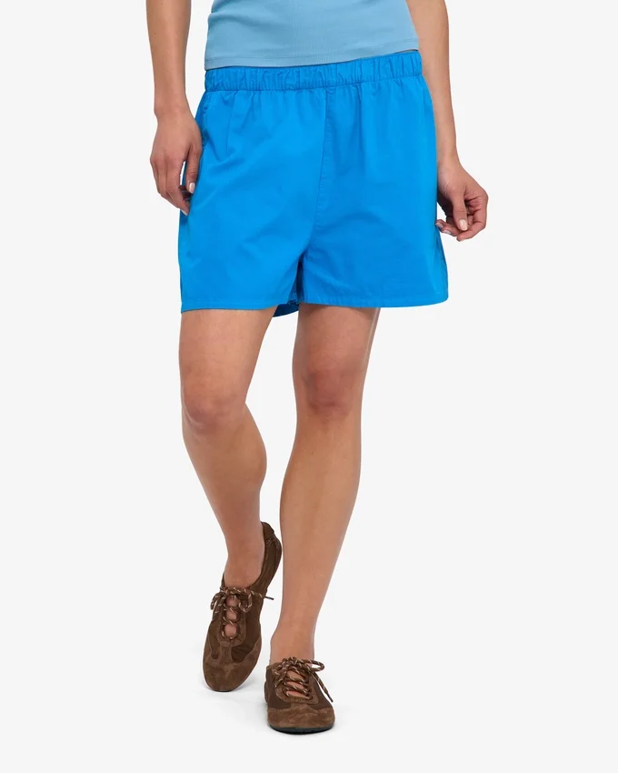 Organic Twill Shorts pour femme – Bleu Pacifique