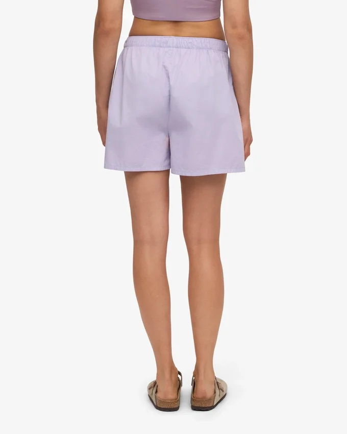 Organic Twill Shorts pour femme - Lavande pâle