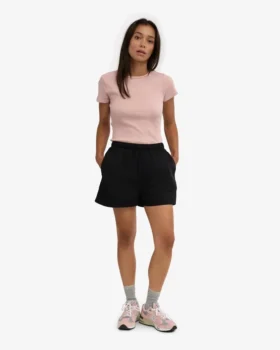 Organic Twill Shorts pour femme – Noir intense