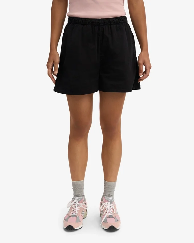 Organic Twill Shorts pour femme - Noir intense