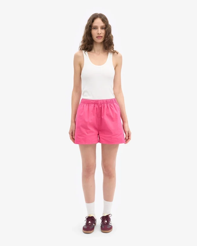 Organic Twill Shorts pour femme - Rose bubble-gum