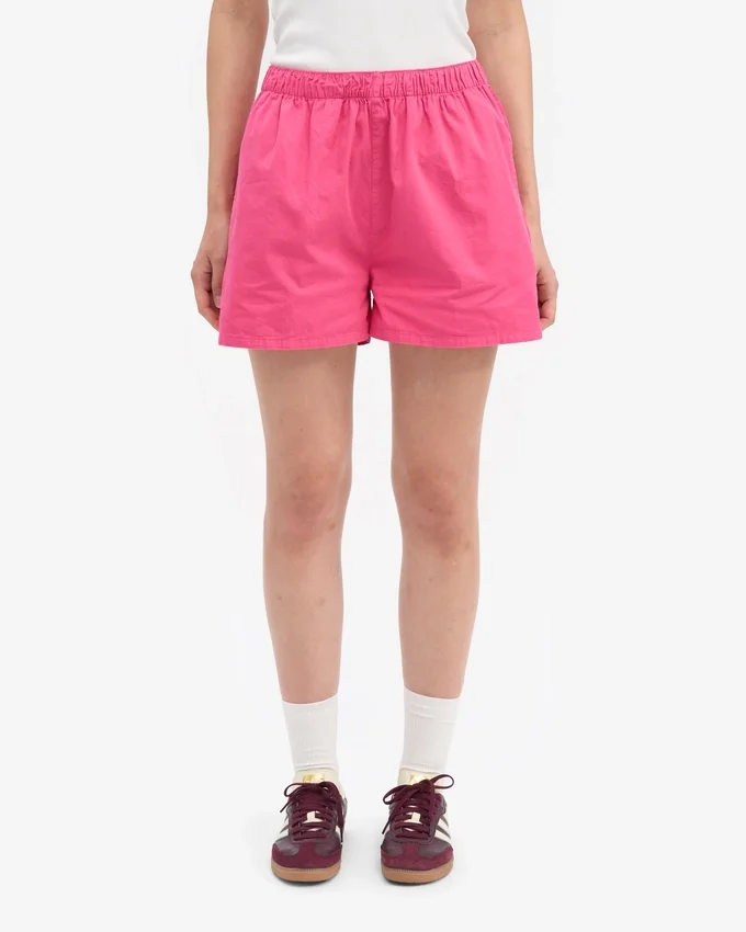 Organic Twill Shorts pour femme - Rose bubble-gum