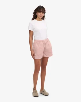 Organic Twill Shorts pour femme – Rose délavé