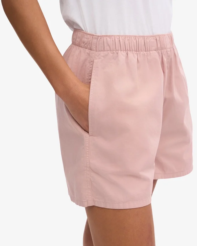 Organic Twill Shorts pour femme - Rose délavé