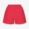Organic Twill Shorts pour femme - Rouge mandarine