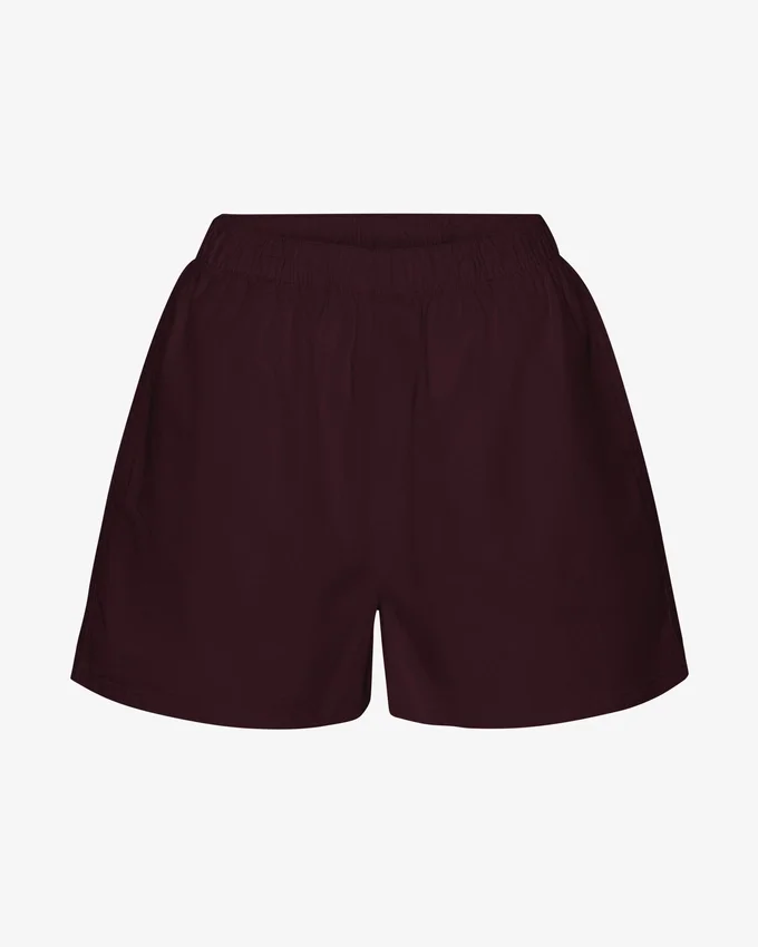 Organic Twill Shorts pour femme - Rouge sang de bœuf