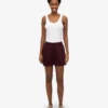 Organic Twill Shorts pour femme - Rouge sang de bœuf