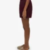 Organic Twill Shorts pour femme - Rouge sang de bœuf