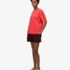 Organic Twill Shorts pour femme - Rouge sang de bœuf