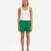 Organic Twill Shorts pour femme - Vert Kelly