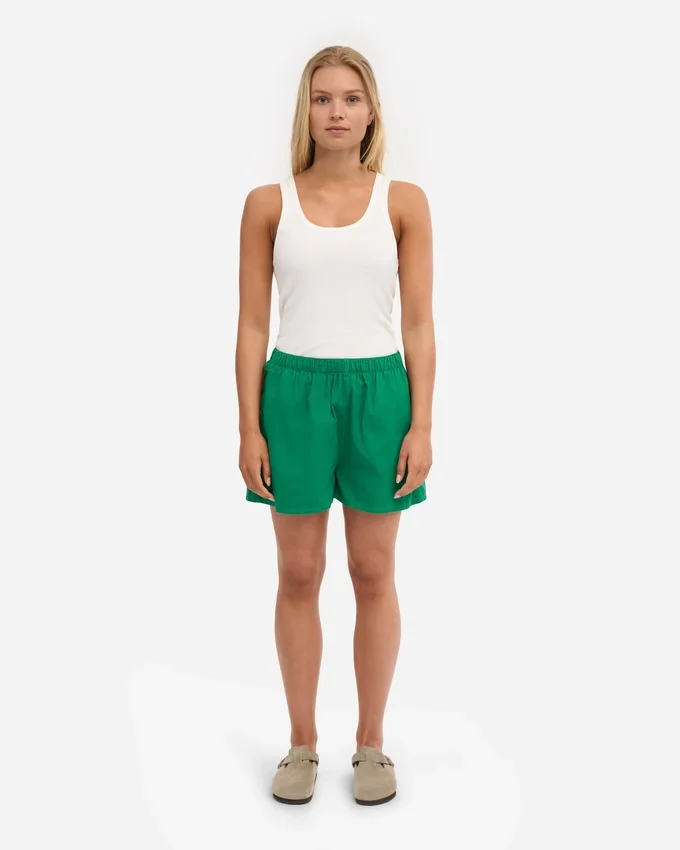 Organic Twill Shorts pour femme - Vert Kelly