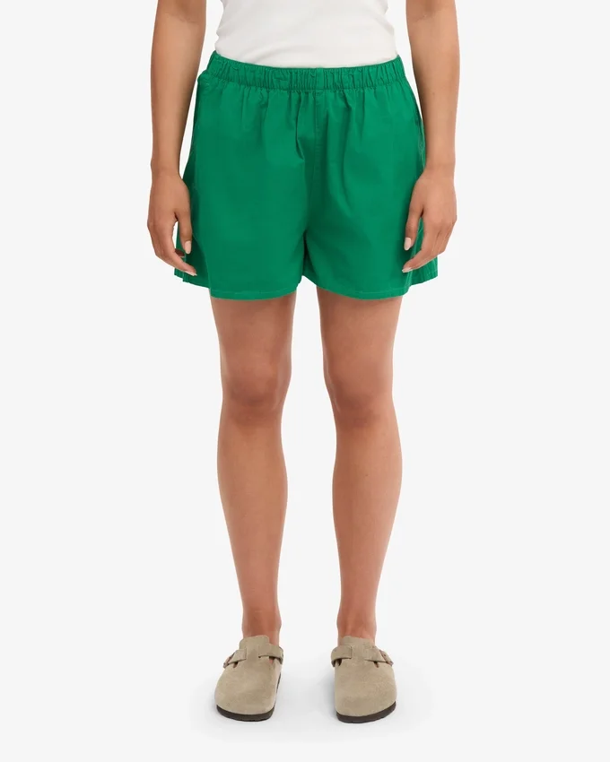 Organic Twill Shorts pour femme - Vert Kelly