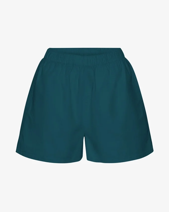 Organic Twill Shorts pour femme - Vert océan