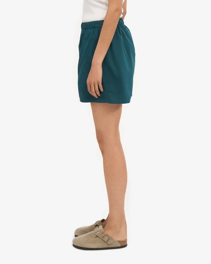 Organic Twill Shorts pour femme - Vert océan