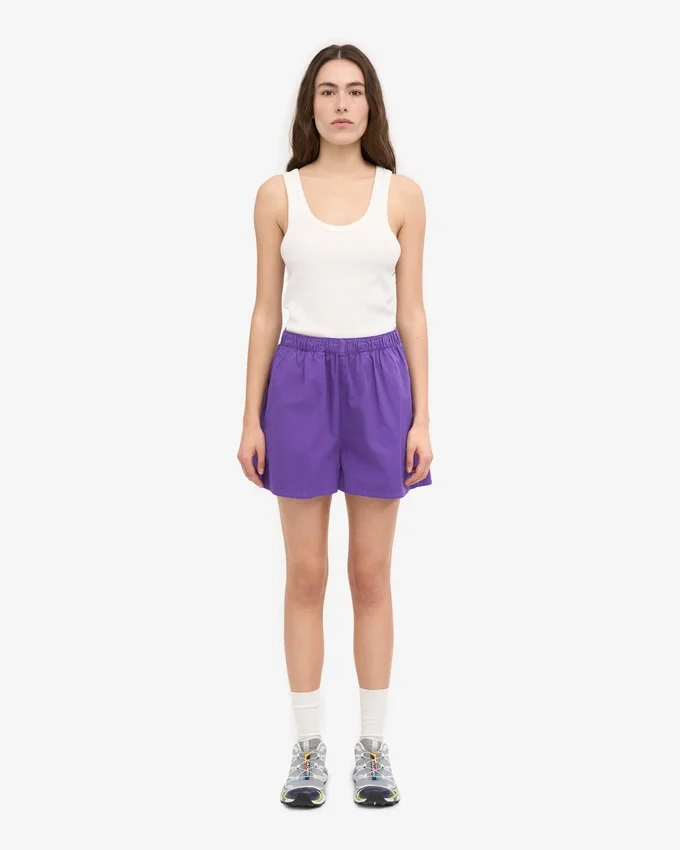Organic Twill Shorts pour femme - Violet ultra